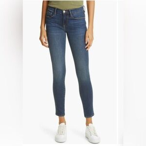 Frame Le Skinny De Jeanne Crop Jeans